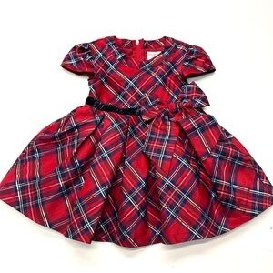 American Girl | Dresses | American Girl Bitty Baby Pretty Plaid Fancy Red Dress  Christmas Holiday | Poshmark